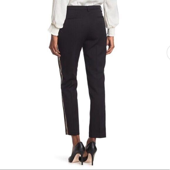 NWT Scotch & Soda Tailored Side Stripe Snake Tuxedo Trouser Pant - Picture 4 of 13